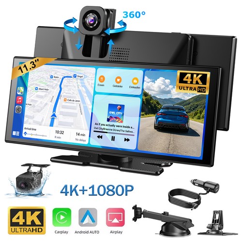 4k wireless carplay - 11.3",