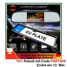 4.3" Funk Rückspiegel Monitor
