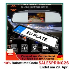 4.3" Funk Rückspiegel Monitor