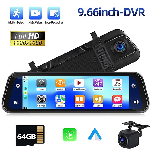 Spiegel dashcam kfz - 9.66'',