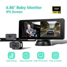 Baby Autositz 1080P 6,86''