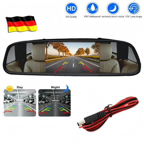 Auto rückspiegel monitor - rückspiegel-monitor, 4,3"